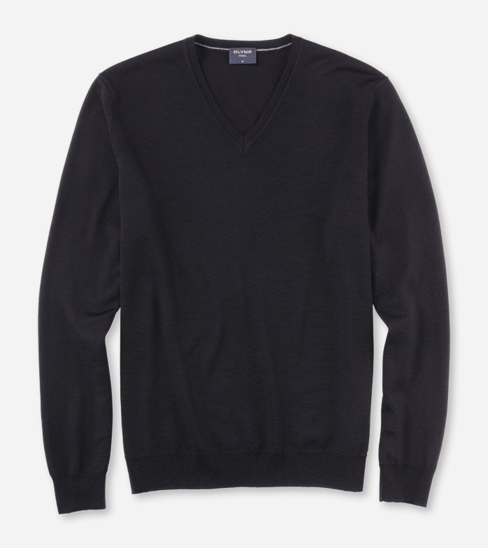 Casual Knitwear, Pullover, Black