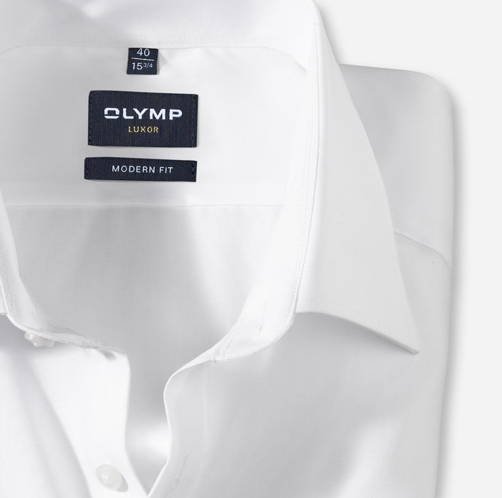 | OLYMP Luxor, | New Businesshemd modern 03005800 - Weiß Kent fit,