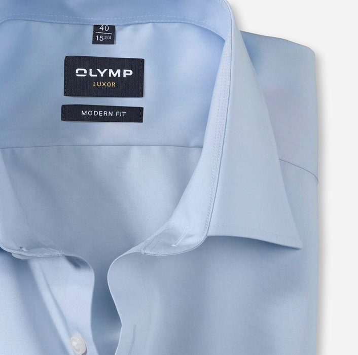OLYMP | | fit, 03006415 Luxor, modern Businesshemd Kent Blau New -