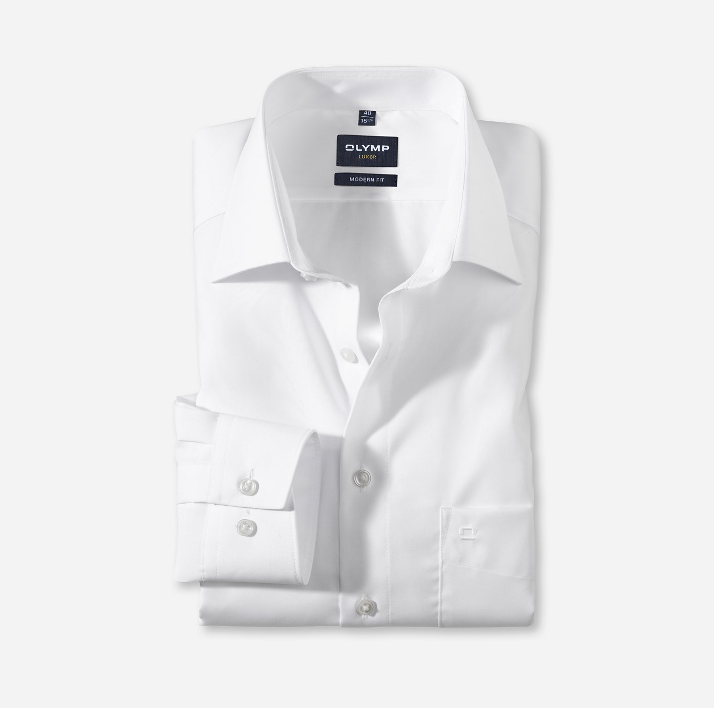 OLYMP Kent Extra New - fit, | modern langer Businesshemd Weiß 03006900 | Arm, Luxor,