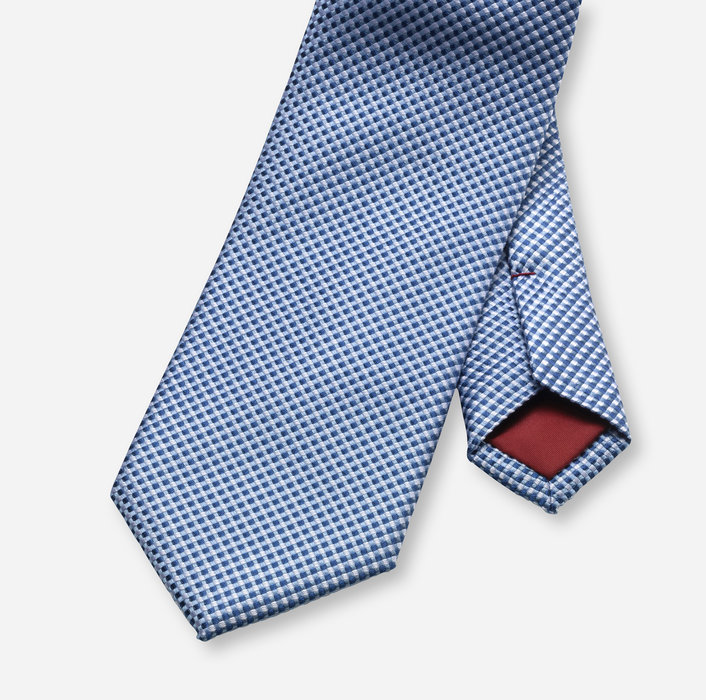 OLYMP Krawatte, 1655001501 7 Blau - cm regular |