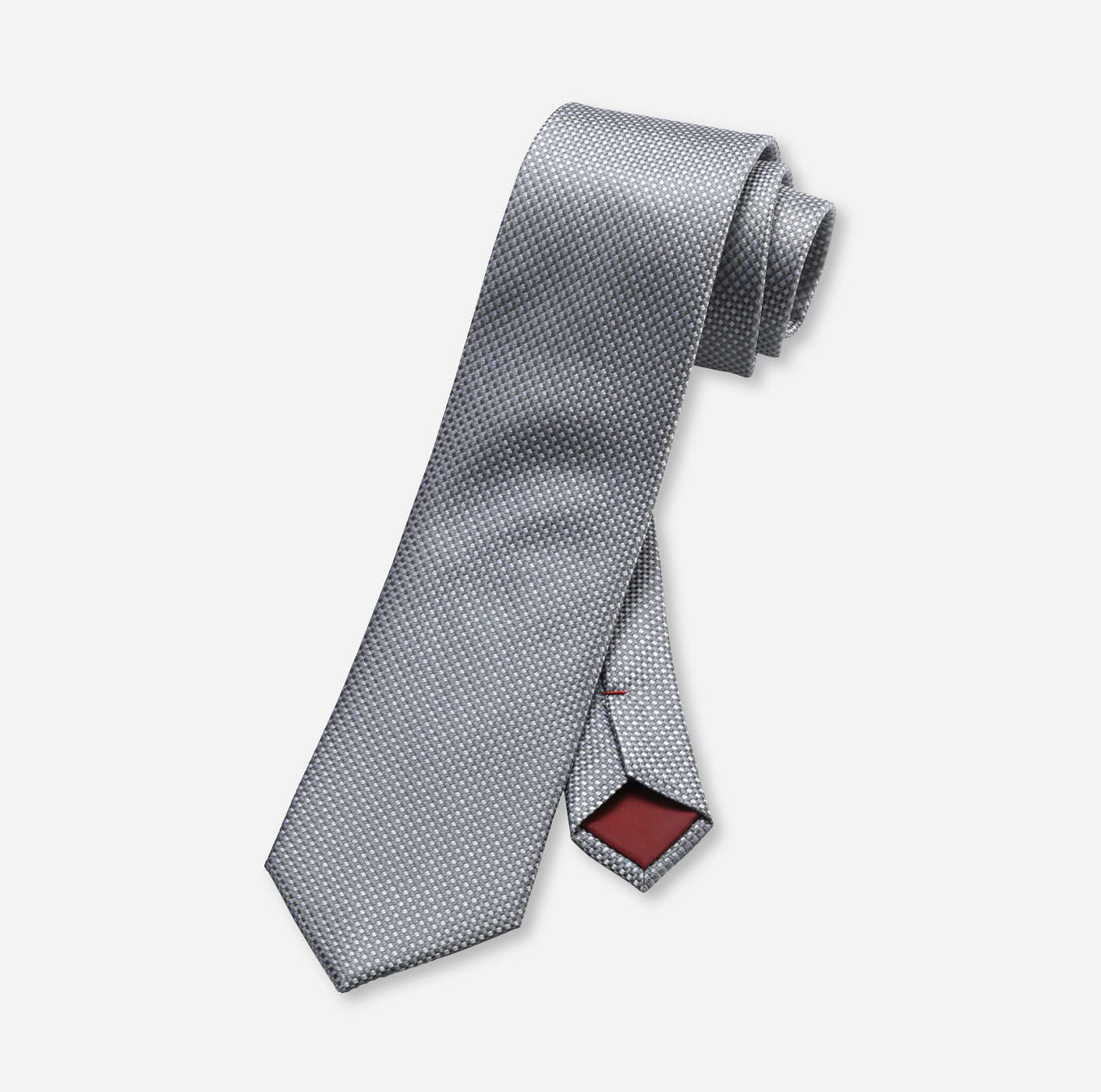7 - Grau OLYMP cm regular Krawatte, | 1655006201