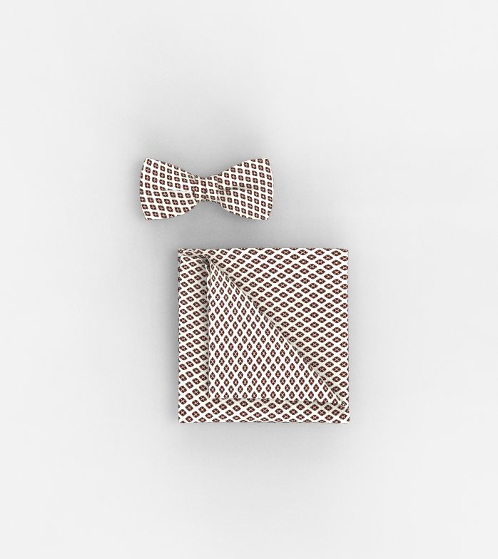 OLYMP Bow tie / pocket square set