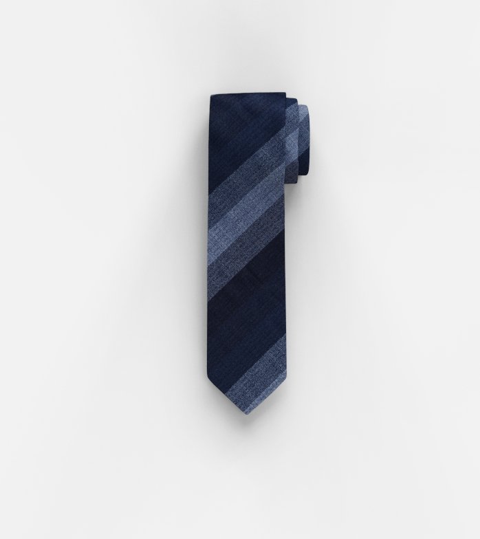 Tie, slim 6,5 cm, Marine