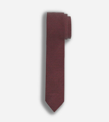 Super slim Krawatten aus reiner | cm 5 OLYMP Seide 