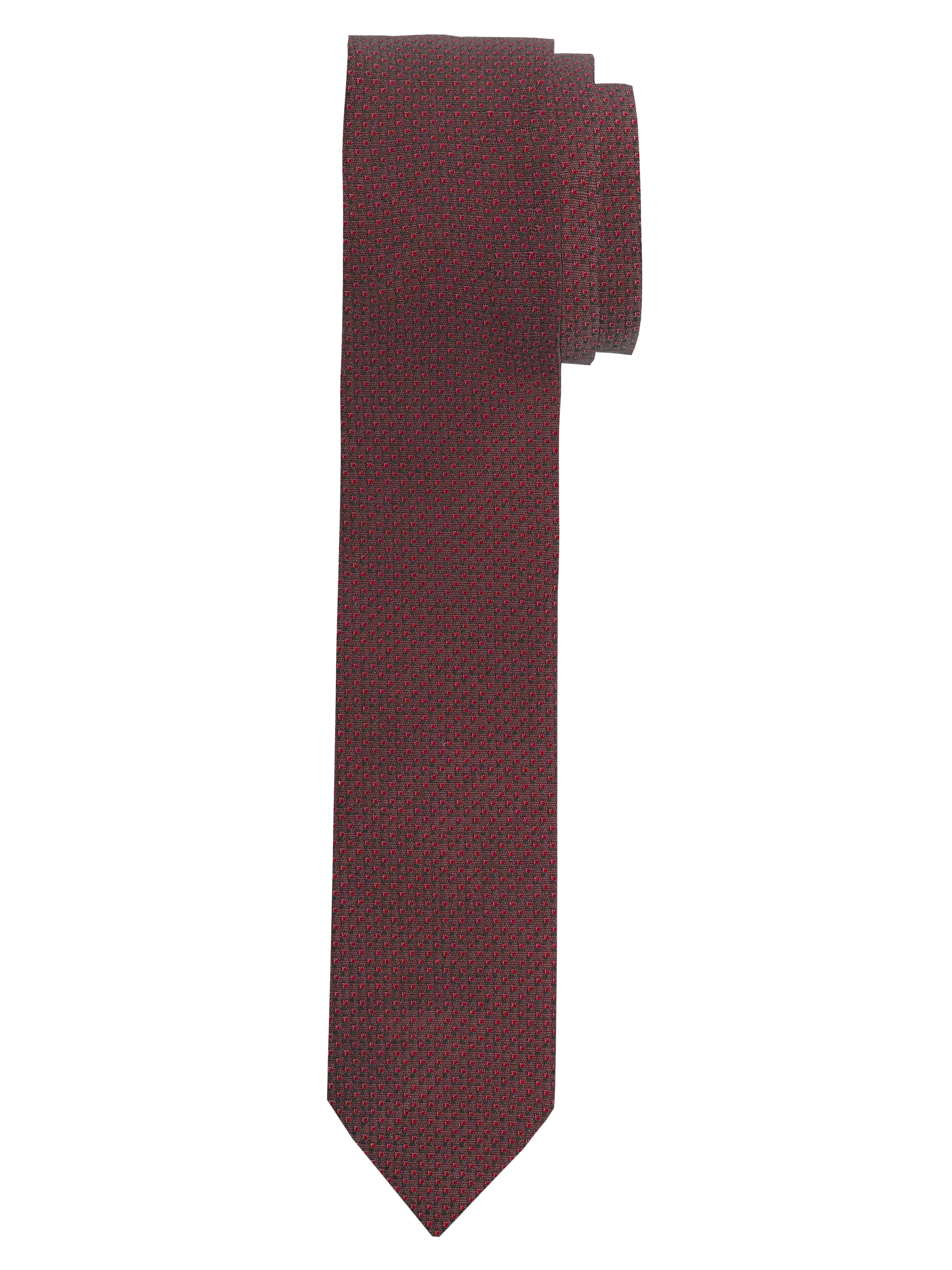 OLYMP Krawatte, Rot - 5 cm super | 1722003501 slim