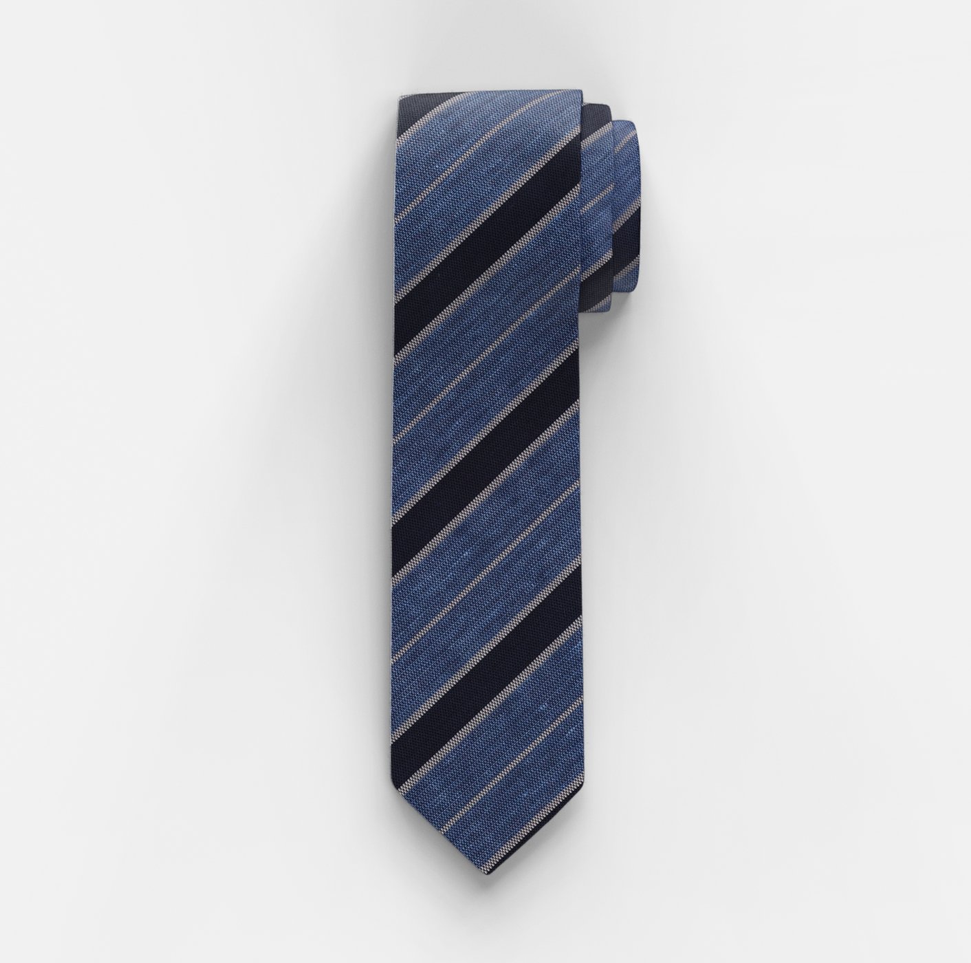 OLYMP Krawatte, slim 6,5 cm | Marine - 1722311801