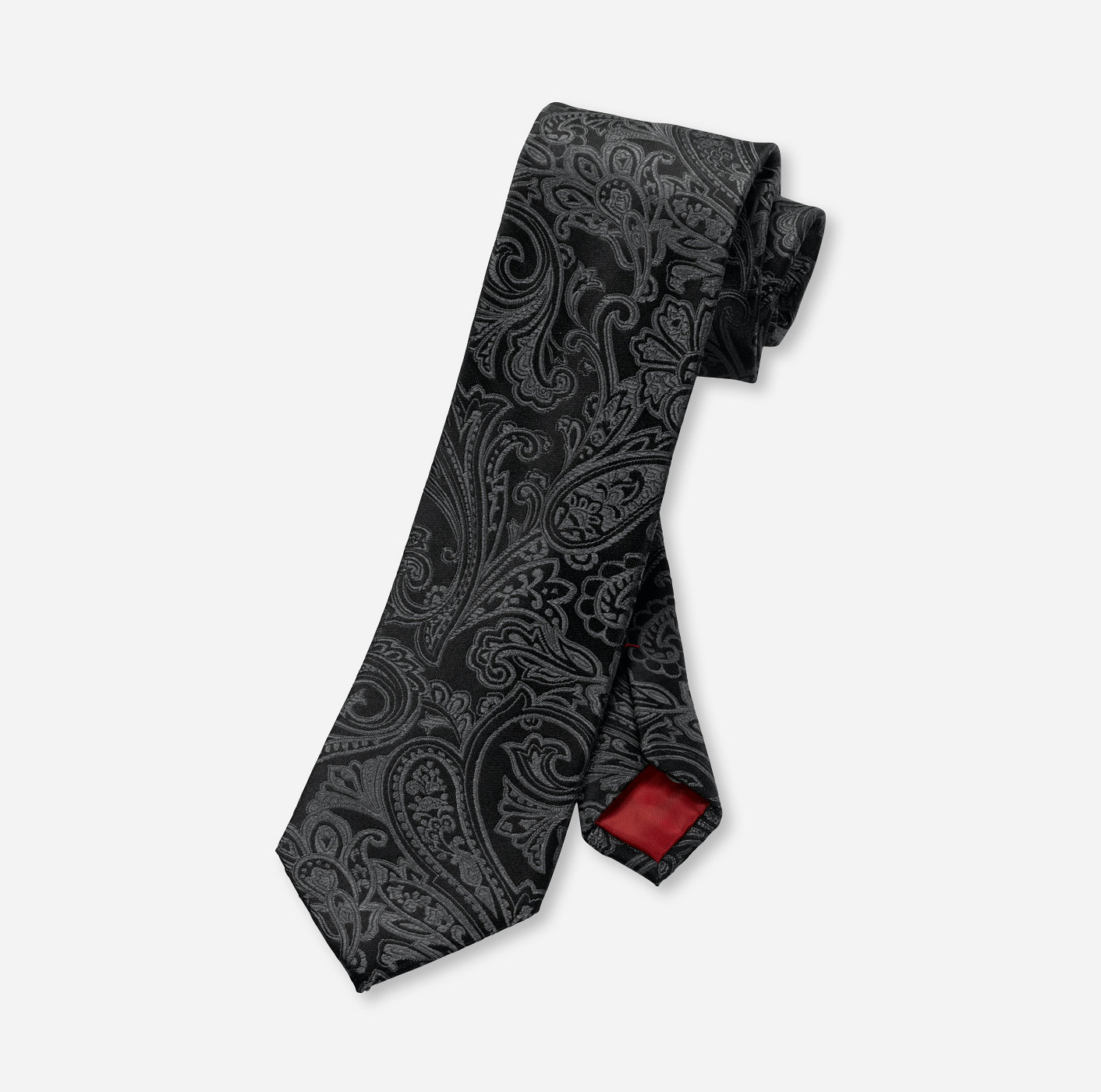 Krawatte, OLYMP cm Schwarz 1726336801 - regular 7 |