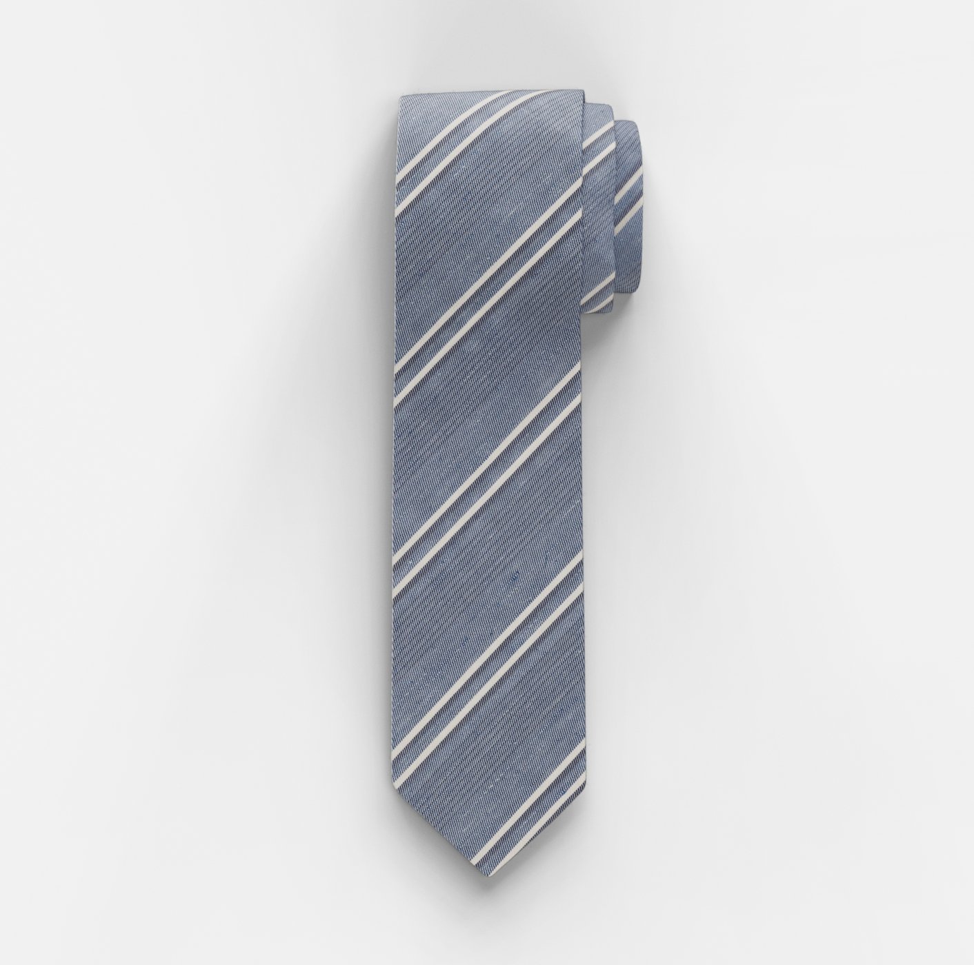 cm 1757301501 OLYMP - Blau slim 6,5 | Krawatte,