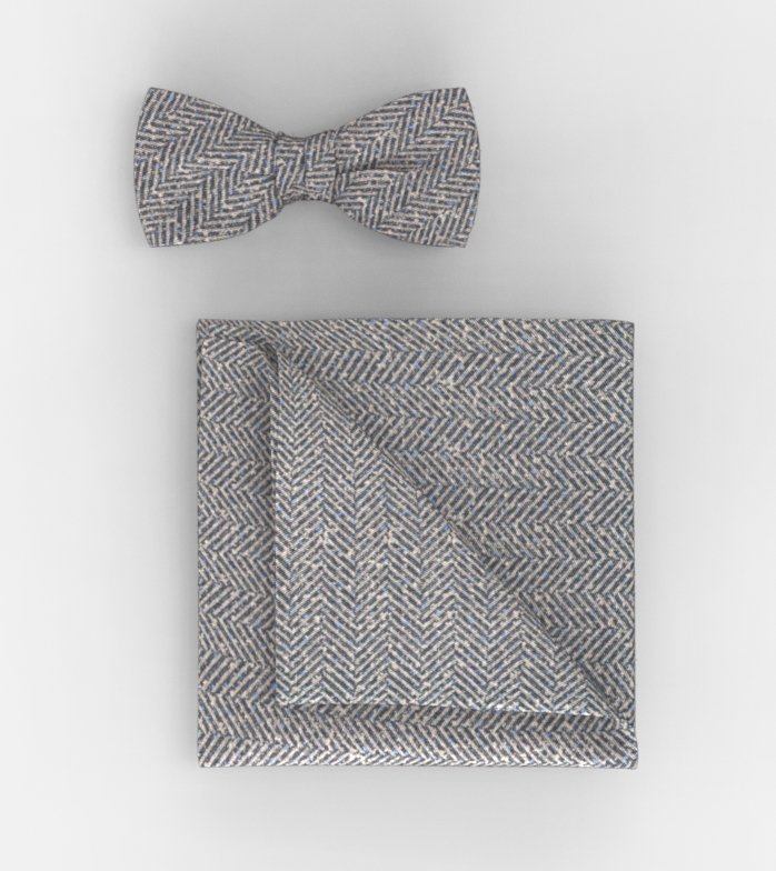 OLYMP Bow tie / pocket square set