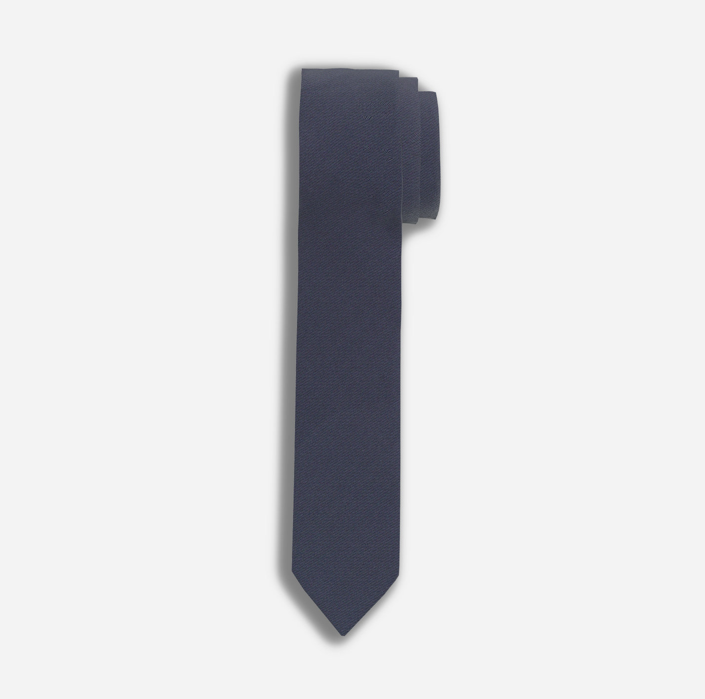 OLYMP Krawatte, super cm - slim | Marine 5 1787001801