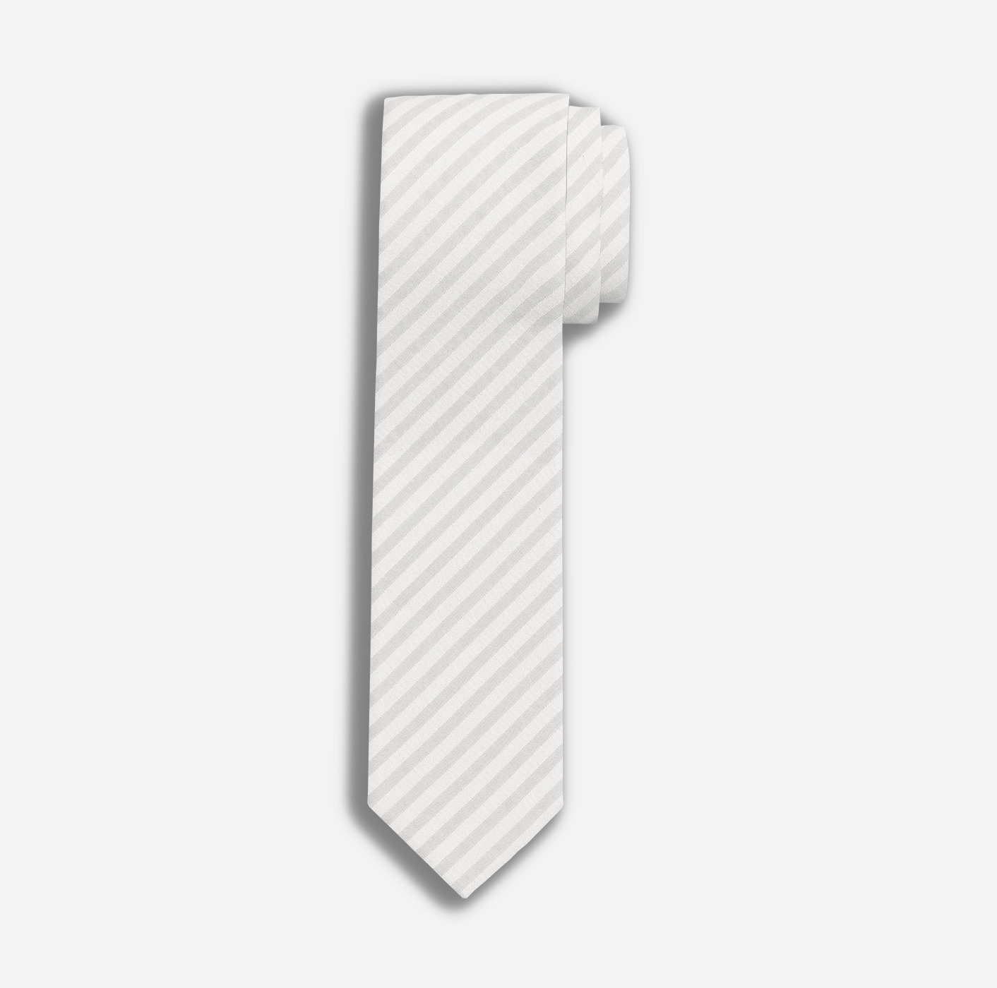 OLYMP Krawatte, slim 6,5 cm - Champagner 1790000201 