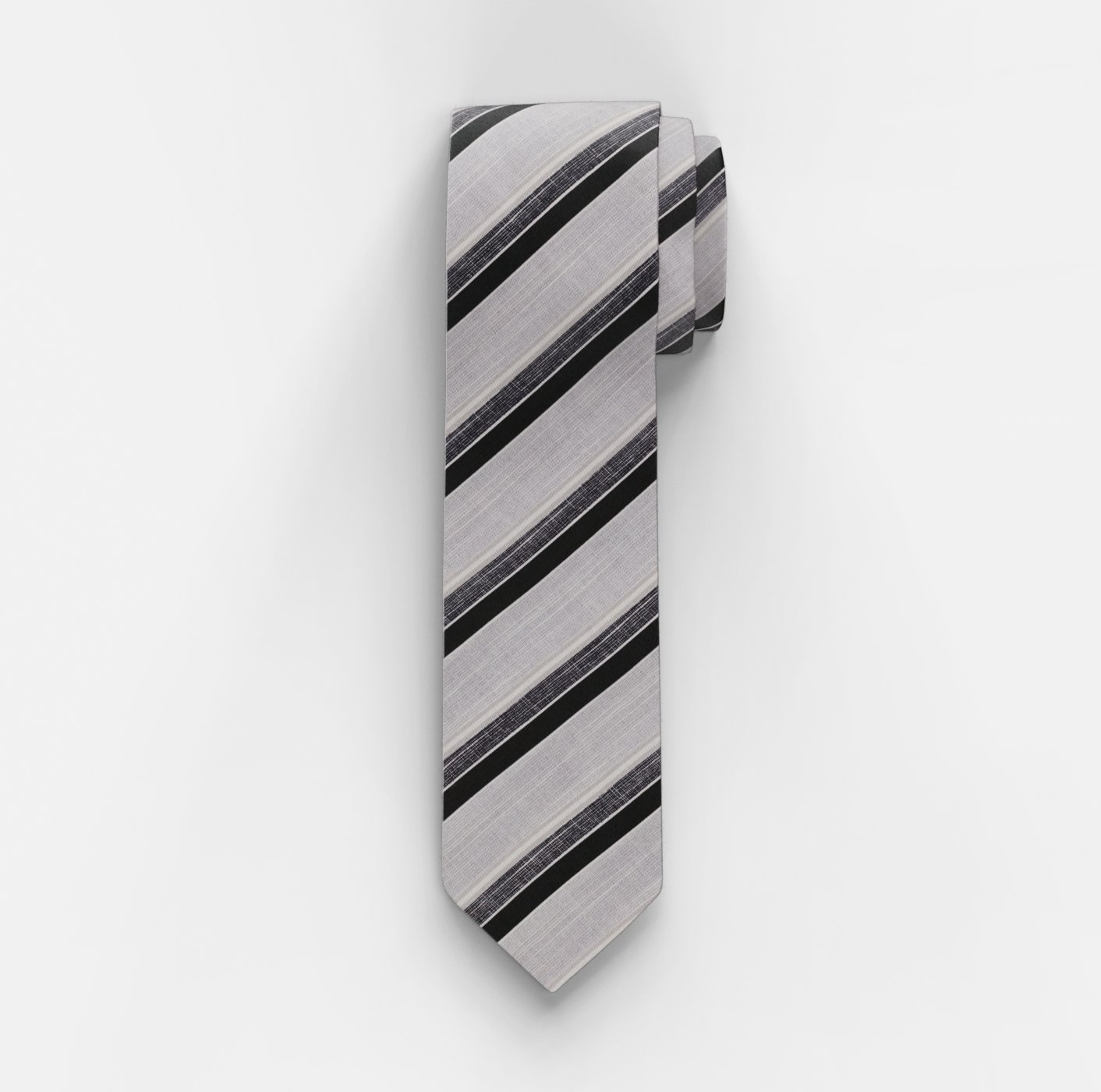 slim 6,5 OLYMP cm Schwarz | Krawatte, 1792306801 -