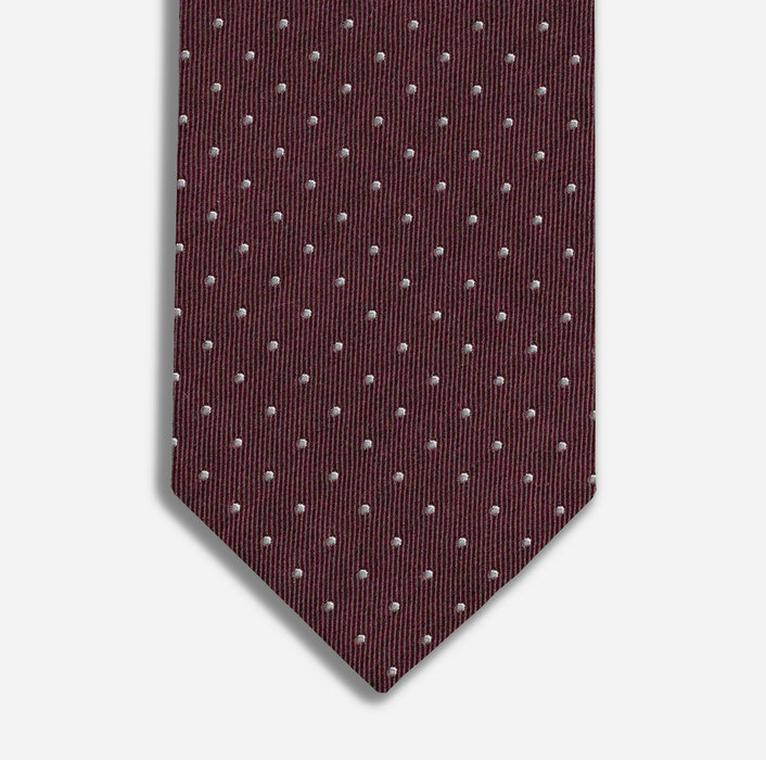 OLYMP Krawatte, 1794003701 Bordeaux slim 6,5 | cm 