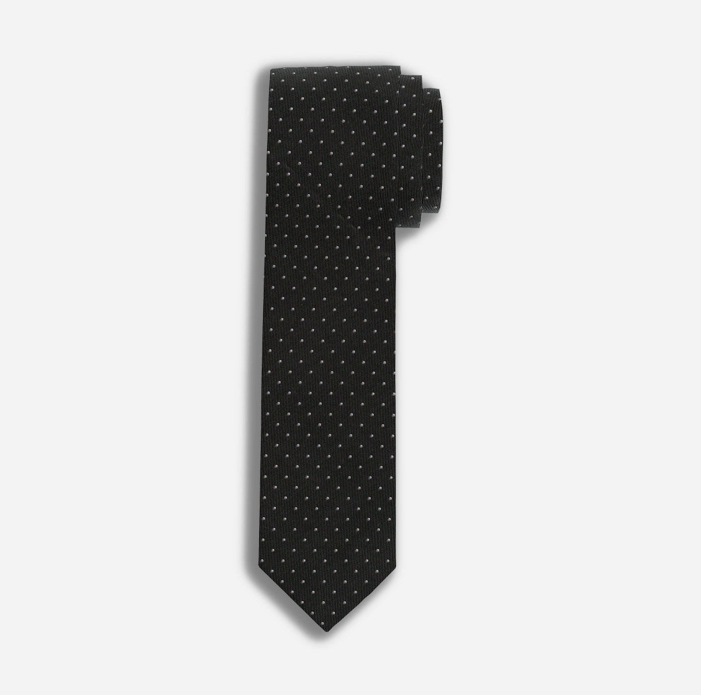 | Schwarz 6,5 - 1794006801 Krawatte, cm OLYMP slim