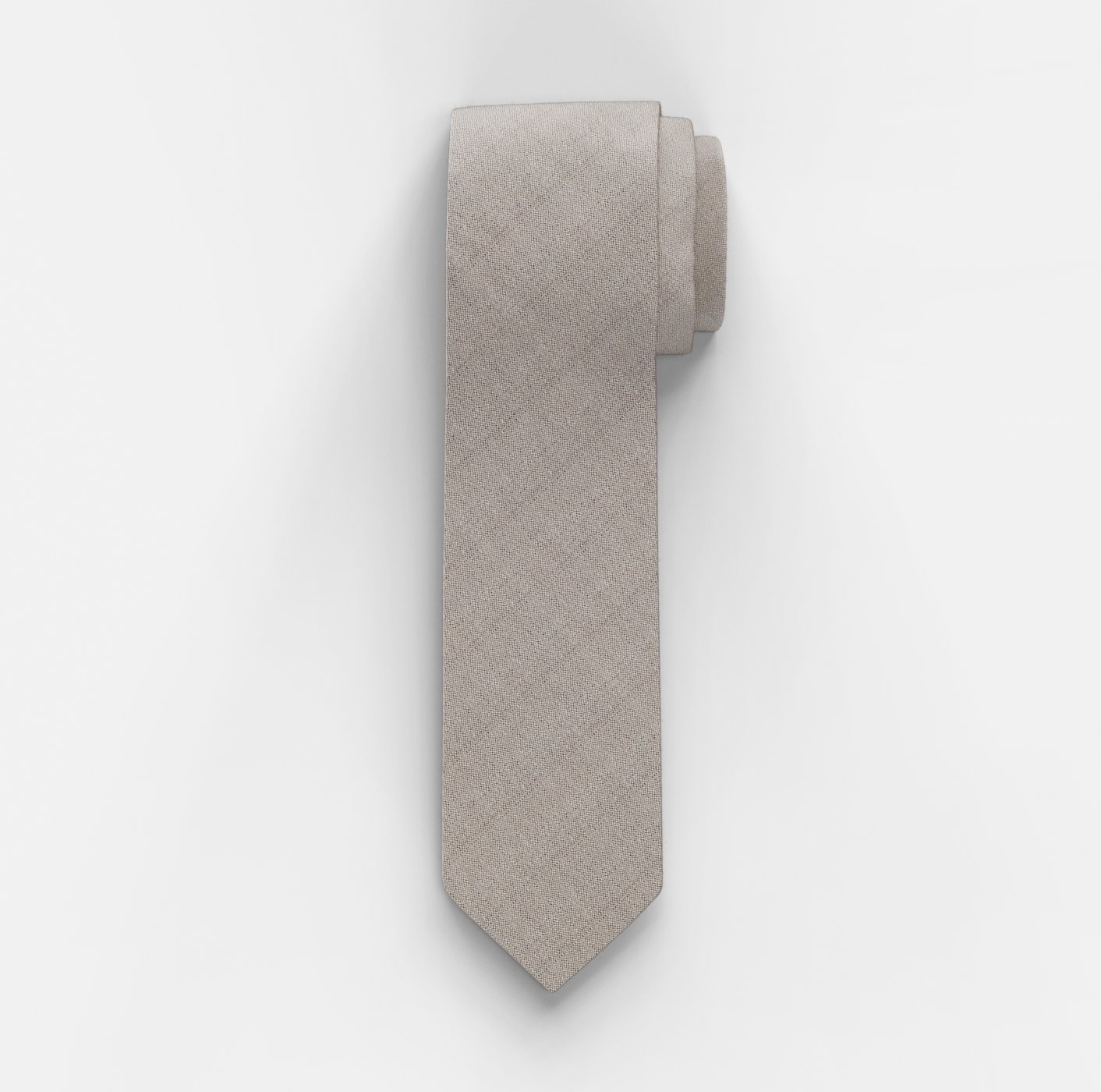- Krawatte, 1794302301 cm 6,5 OLYMP | Taupe slim