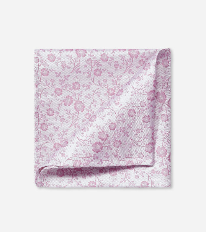 Pocket square, 28x28cm, Mauve