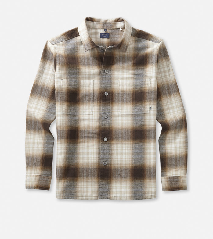 Casual, Casual shirt, Overshirt, Beige