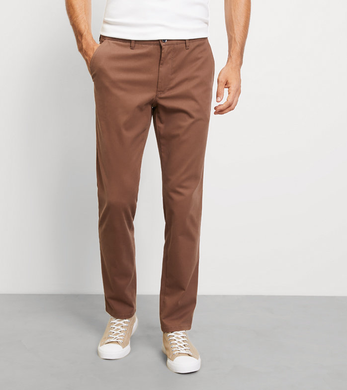 Oblymp Chino, modern fit, Hose, Braun