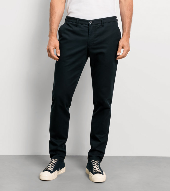 Chino, slim fit, Pants, Marine