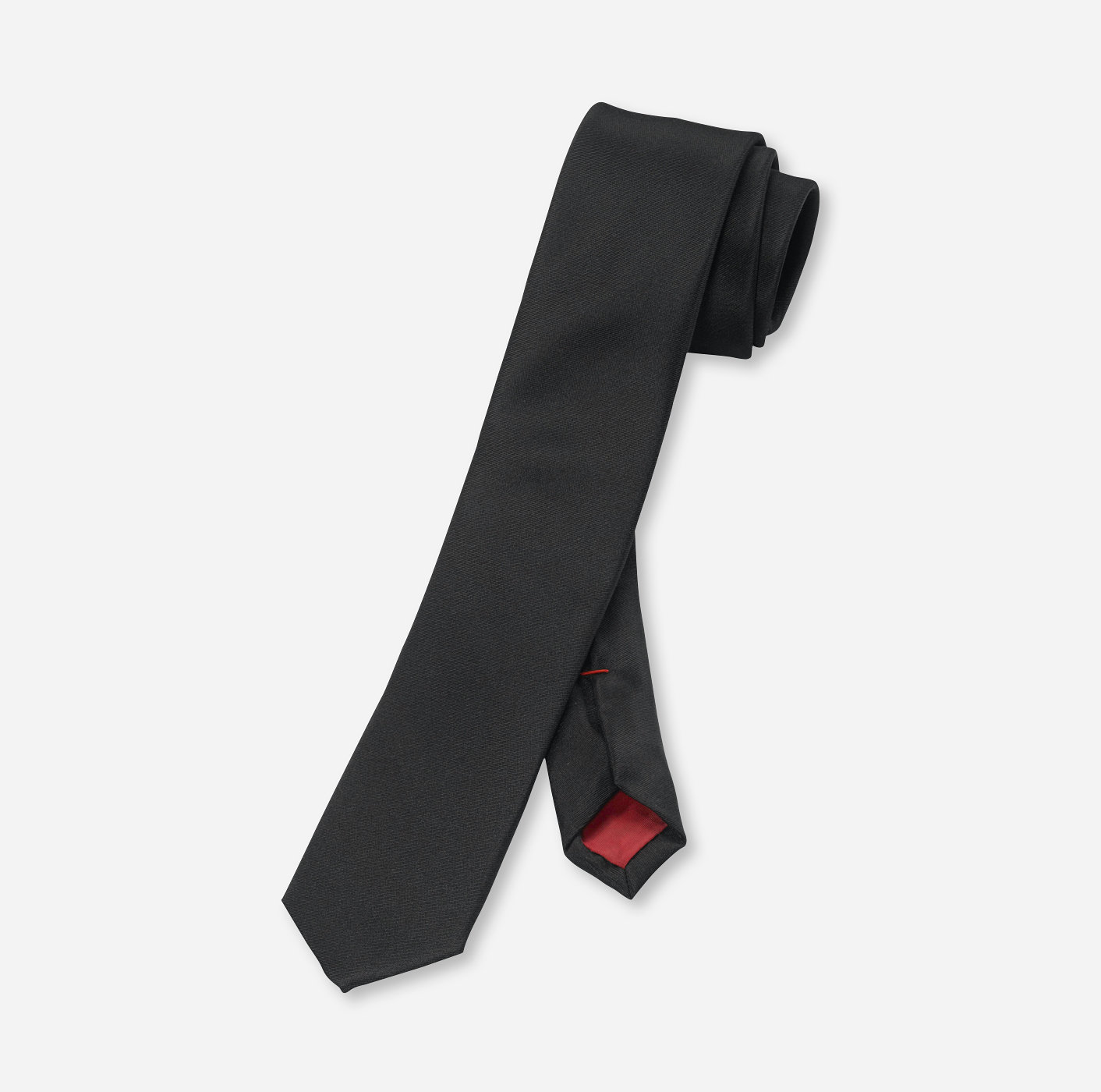 4697006801 Schwarz - cm Krawatte, | slim OLYMP 5 super