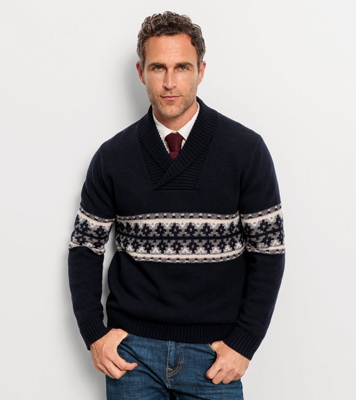 Casual Knitwear, Pullover, Marine