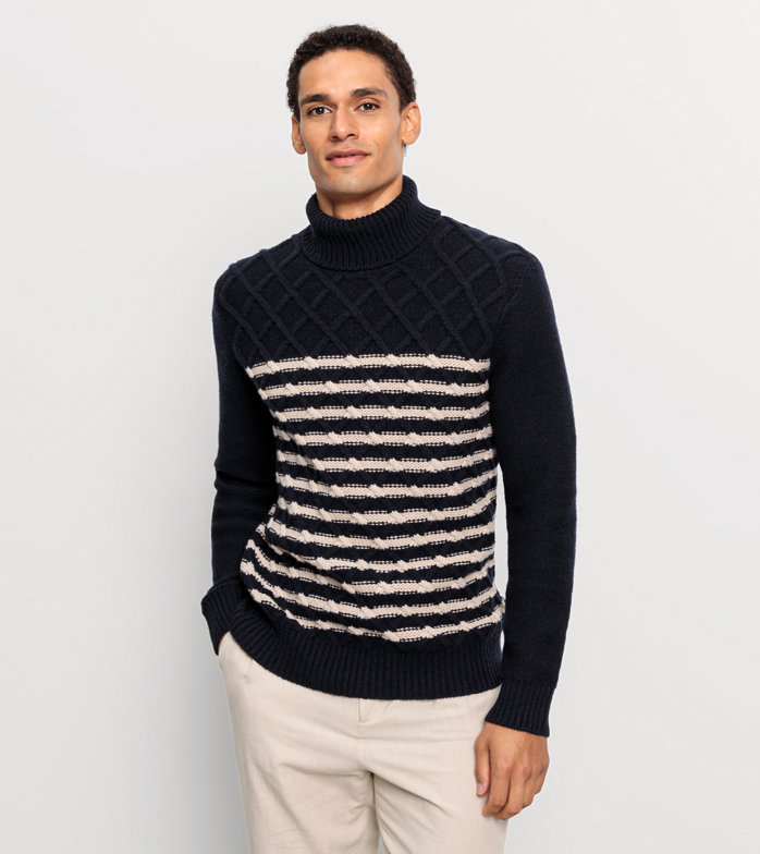 Oblymp Casual Strick, Pullover, Marine