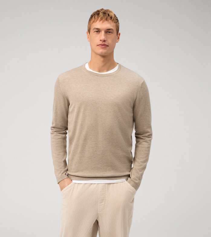 Casual Strick, Pullover, Camel