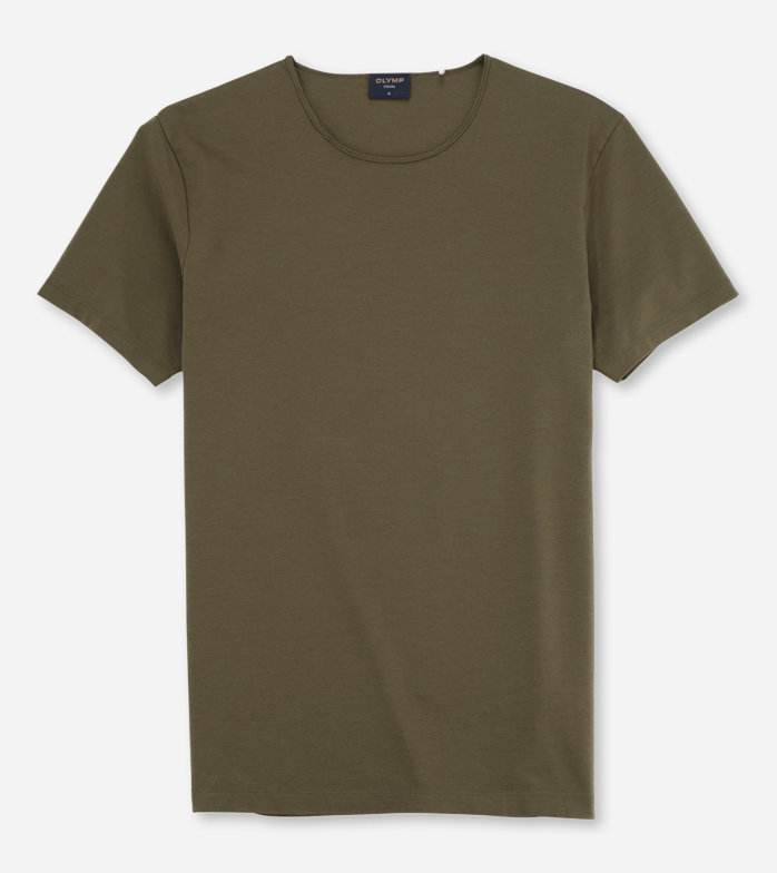 Casual Jersey, T-Shirt, Olive