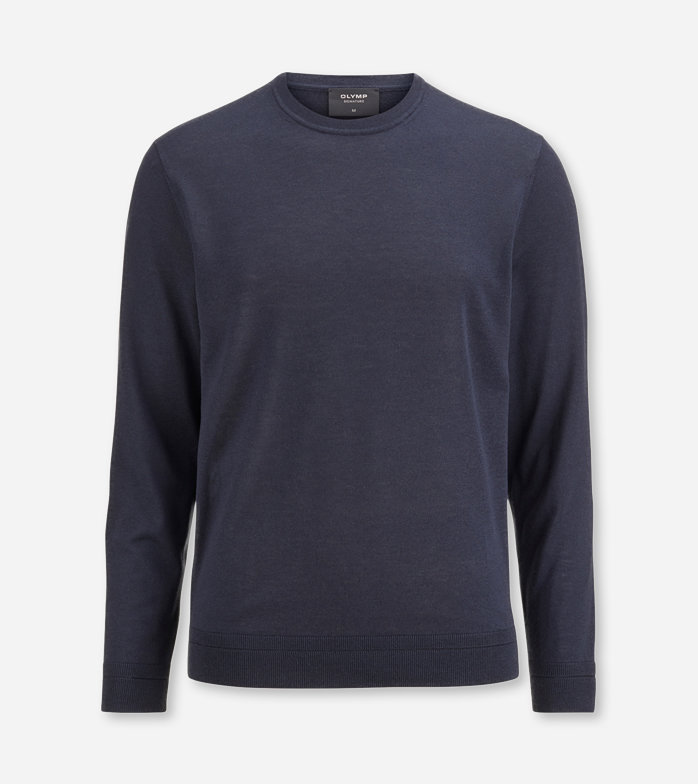 SIGNATURE Maille, Pullover, Bleu Nuit