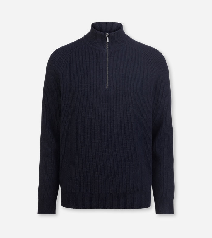 SIGNATURE Knitwear, Troyer, Midnight Blue