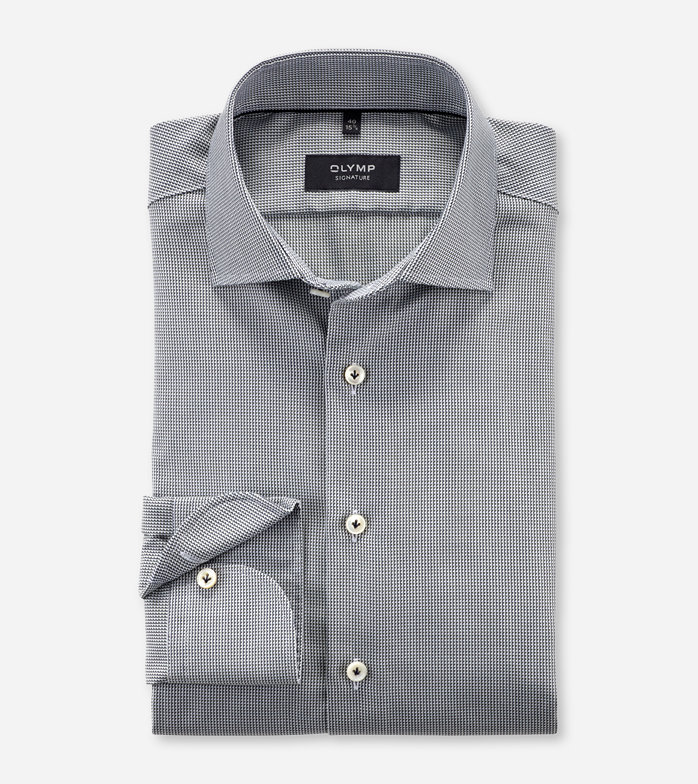 SIGNATURE, Business shirt, tailored fit, SIGNATURE Kent, Light Green