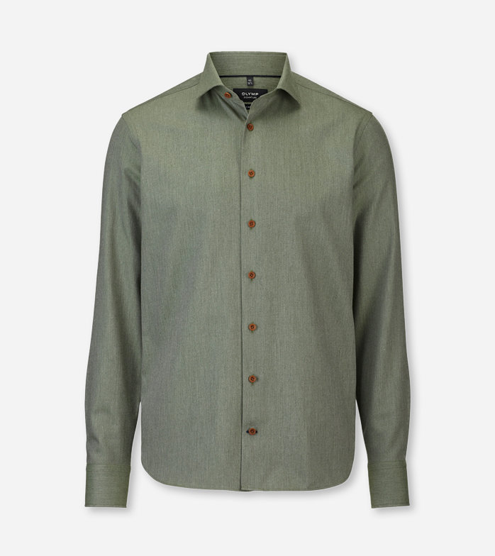 SIGNATURE Casual, Casual shirt, tailored fit, Kent, Lichtgroen