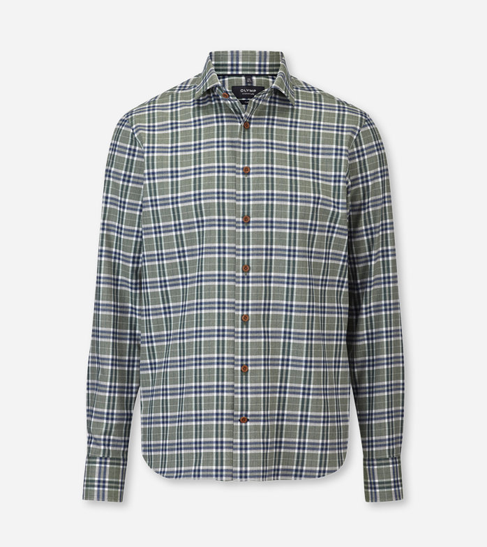 SIGNATURE Casual, Casual shirt, tailored fit, Kent, Light Green