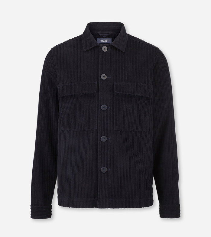 SIGNATURE Casual, Casual shirt, Overshirt, Kent, Midnight Blue