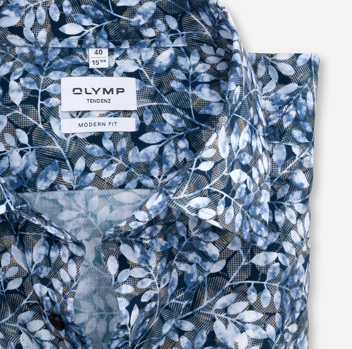 New Businesshemd OLYMP | Kent fit, modern Bleu - Tendenz, | 86022411