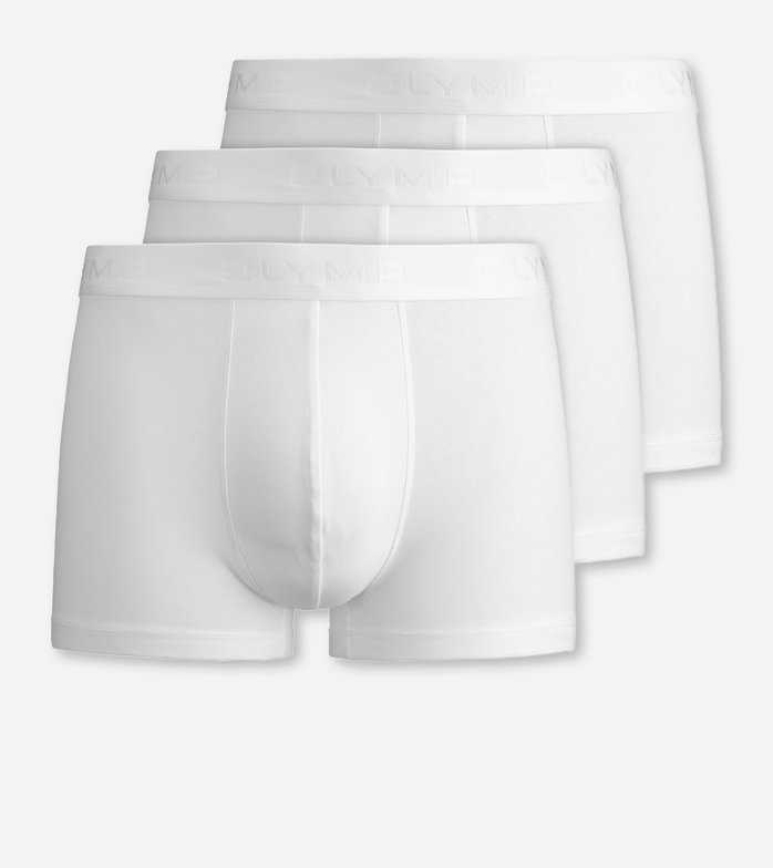 Boxer shorts OLYMP (lot de 3 paires), Blanc