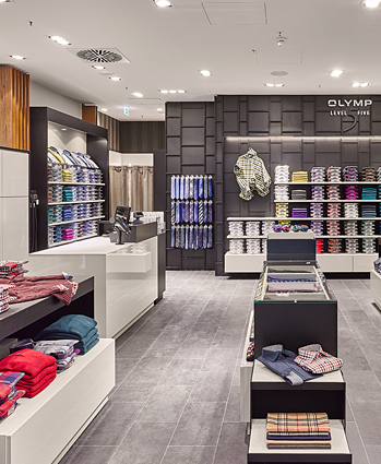 OLYMP eröffnet Store in ECE-Center Sophienhof